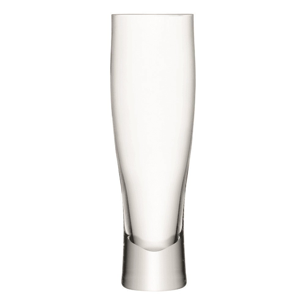 Bar Pair of lager glasses, 550ml, clear