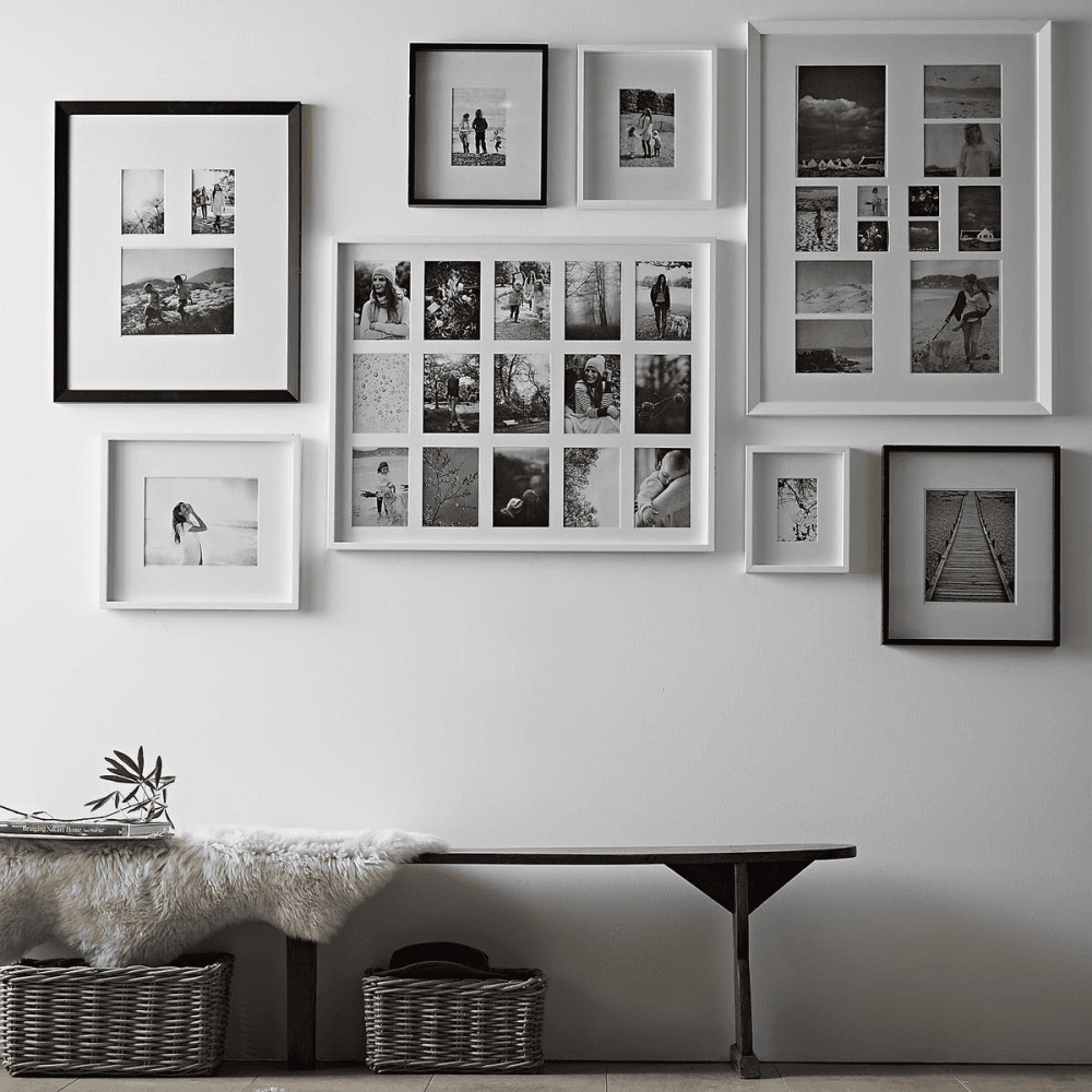 Fine Wood Photograph frame, 8 x 10", White