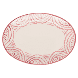 Image showing the Ondas Serving Platter, L36 x W26.5cm, Pink product.