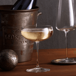 Image showing the Talismano Set of 4 Martini Glasses, 300ml, Clear product.