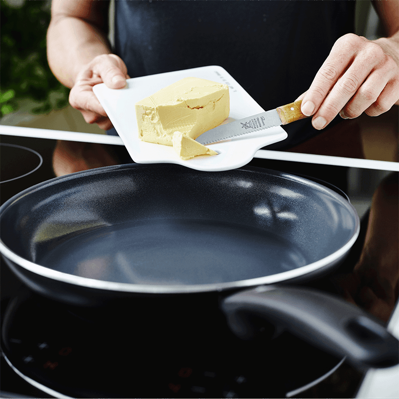 Cambridge Non-Stick 2 Piece Frying Pan Set, Black