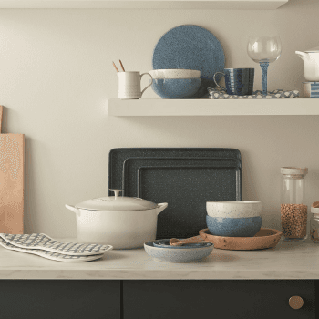Image showing the Studio Blue 4 piece rice bowl set, D6.5cm, Blue Tones product.