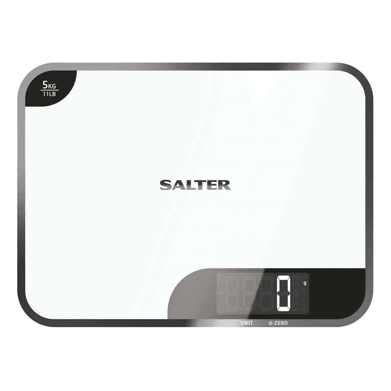 Mini Max Digital Kitchen Scale, 5kg, white