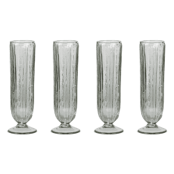 Image showing the Sigiri Set of 4 Champagne Glasses, 250ml, Clear product.