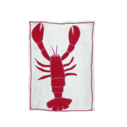 Image showing the Lobster Tea Towel, 50 x 70cm, Red product.