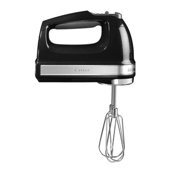 Image showing the Hand mixer, 9-speed, Onyx Black product.