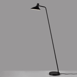 Image showing the Darci Floor Lamp, H143cm, Black product.
