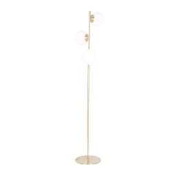 Image showing the Monroe Floor Lamp, Gold, Gold product.