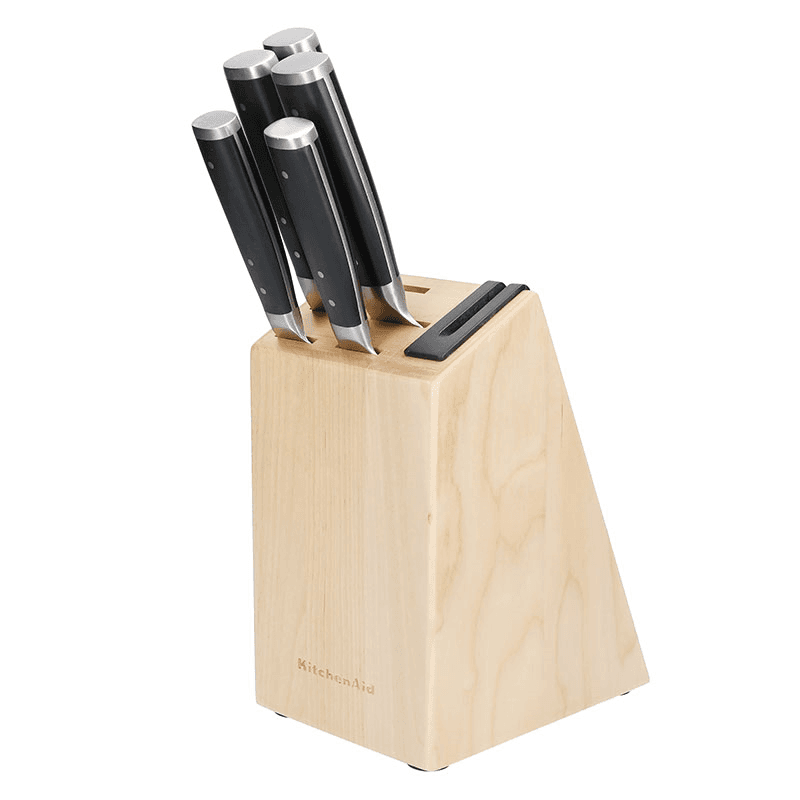 Gourmet 5 Piece Forged Knife Block Set