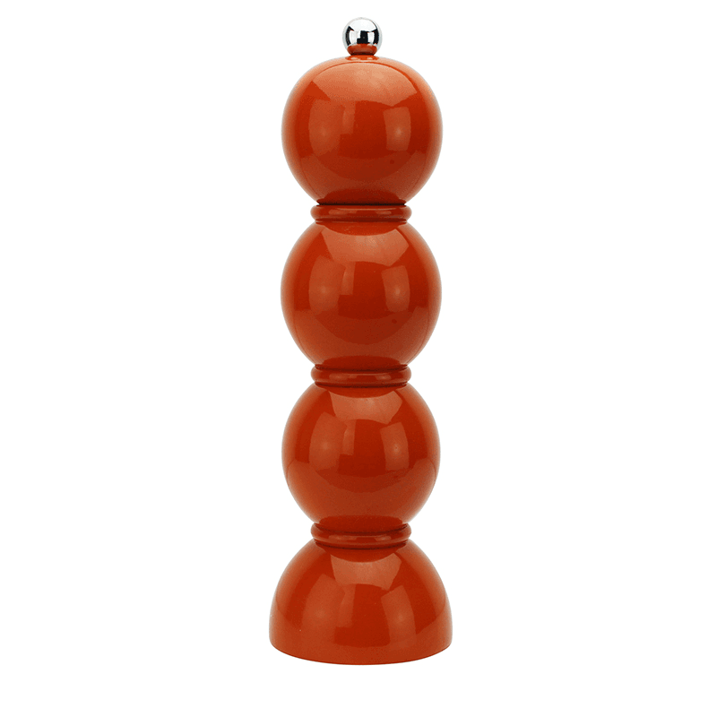 Bobbin Salt & Pepper Grinder, H24cm, Orange