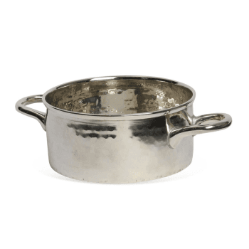 Image showing the Palace Bottle holder, H5.8 x D11cm, Silver Plate, Stainless Steel And Brass product.