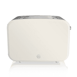 Image showing the Nordic 2-Slice Toaster, Cotton White, White product.
