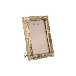 Image showing the Ranoli Etched Photo Frame, 5 x 7", Antique Brass product.