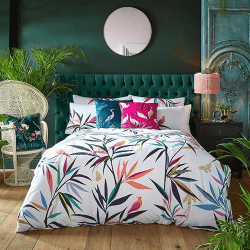 Image showing the Heron Cushion, 50 x 50cm, Pink product.