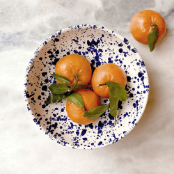 Image showing the Splatter Pasta Bowl, D20cm, Blueberry product.