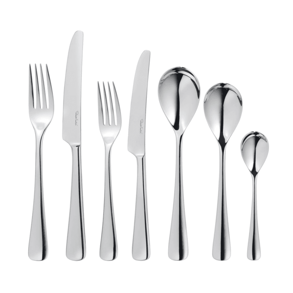 Malvern Bright 56 piece cutlery set, Stainless Steel