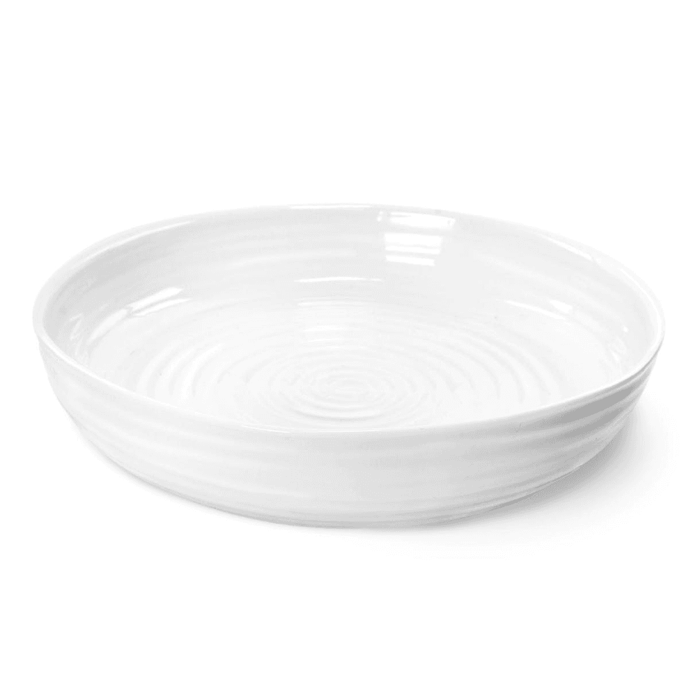 Ceramics Round roasting dish, 28cm, White