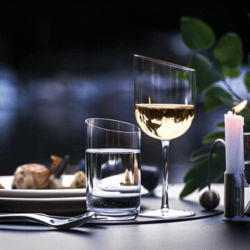 Image showing the NewMoon Set of 4 highball glasses, 370ml, Crystal product.