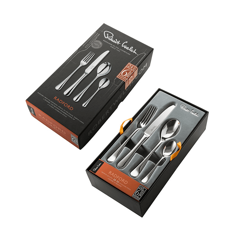 Radford 24 Piece Cutlery Set, Stainless Steel