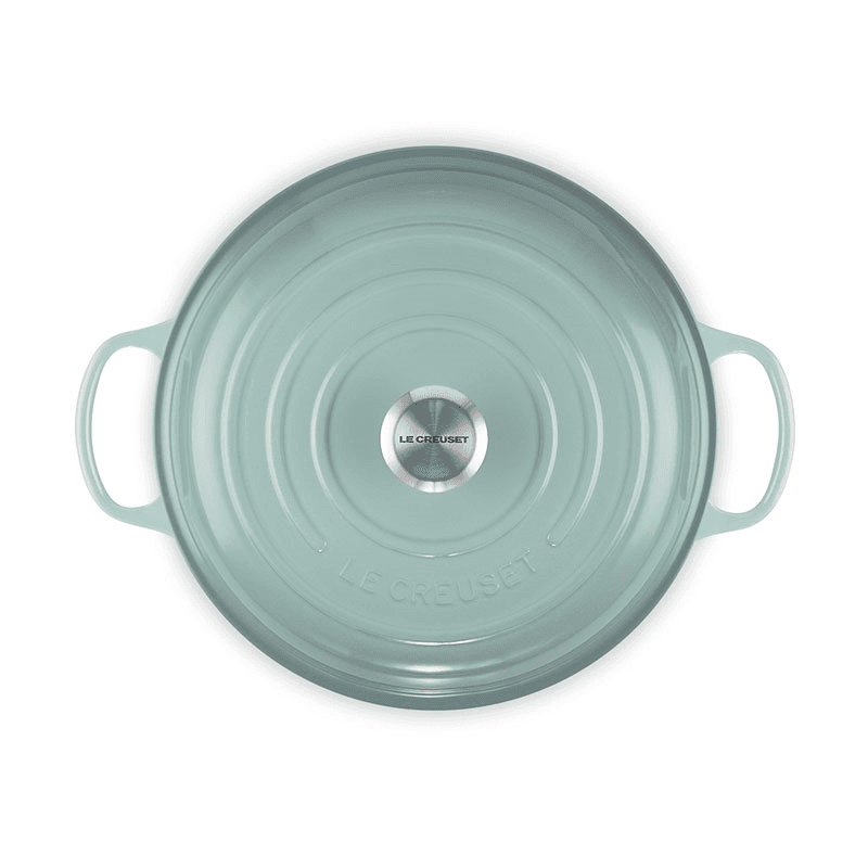Cast Iron Shallow Casserole, 30cm, Sea Salt