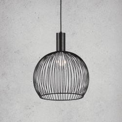 Image showing the Aver Pendant, H45.5cm, Black product.