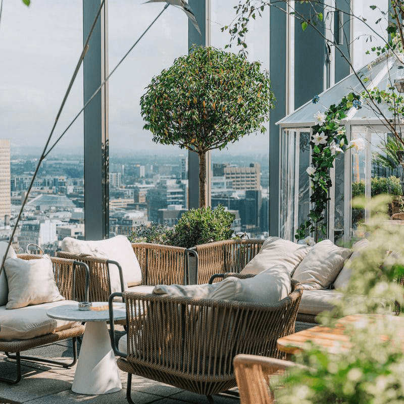 Three Course Lunch for Two at 20 Stories Rooftop Restaurant, Manchester