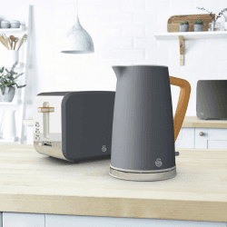 Image showing the Nordic Cordless Kettle, Slate Grey product.