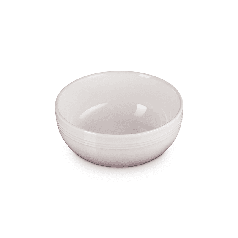 Stoneware Coupe Cereal Bowl, 770ml, Shell Pink