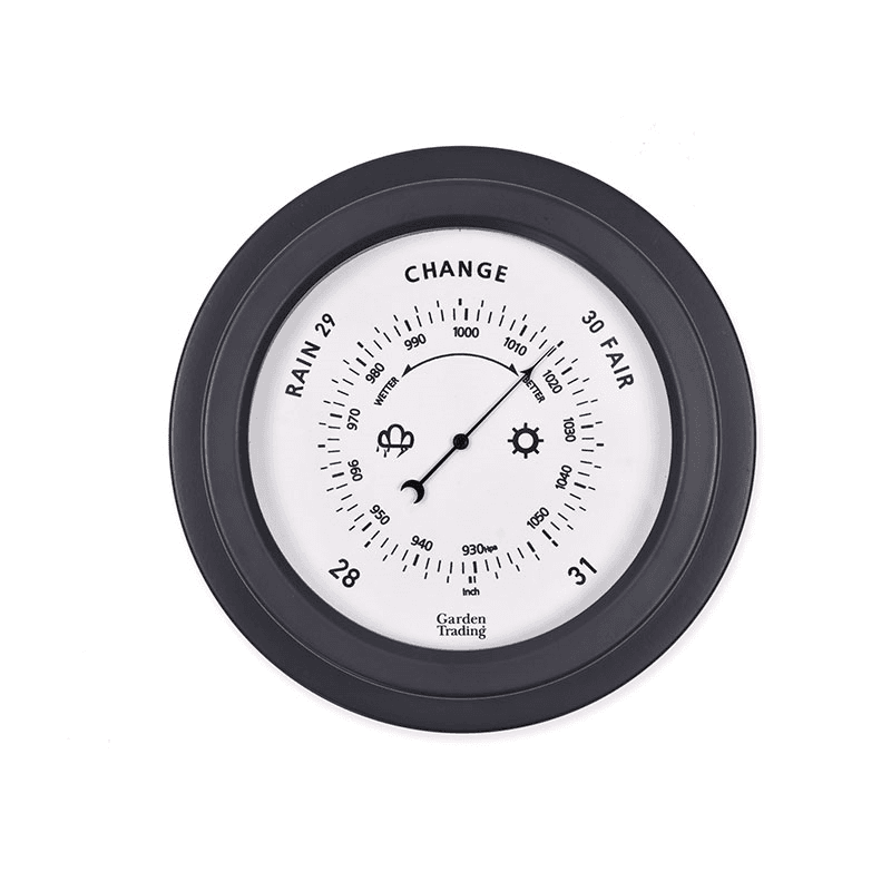 Barometer, Tenby, Carbon, 22cm, Carbon