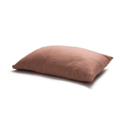 Image showing the Cotton Linen Mix Pillowcases, Standard, Warm Clay product.