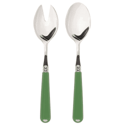 Image showing the Salad Server Set, Green product.