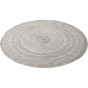 Image showing the Tweed Indoor Outdoor Rug, 200 x 200cm, Warm Grey product.