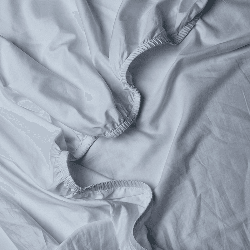 The Perfect 300 Thread Count Fitted Sheet, Double, Nordic Sky