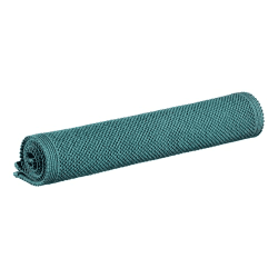 Image showing the Etia Bath mat, 54 x 110cm, Green/Grey product.