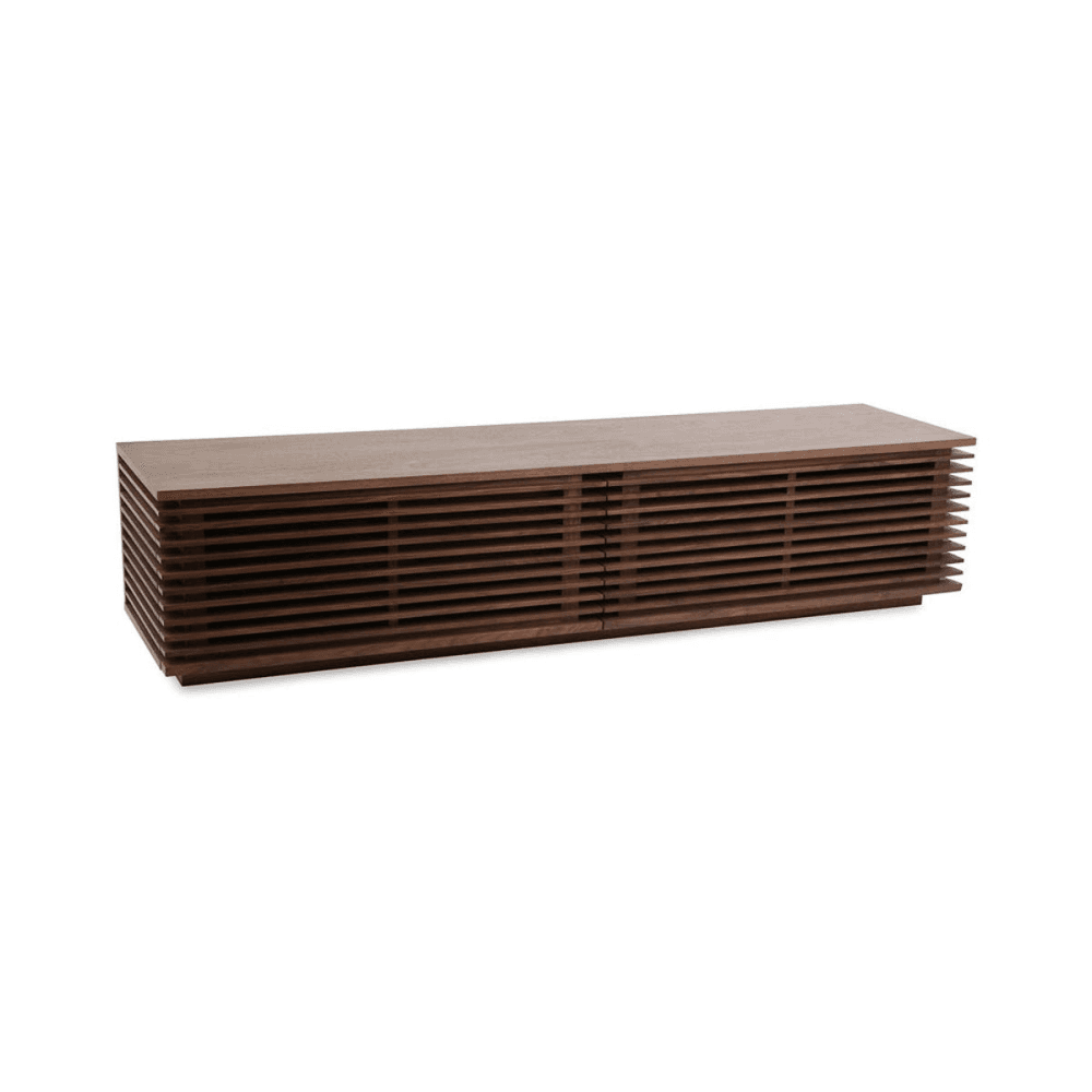 Verona AV AV Unit Wide, H41 x W180cm, Brown