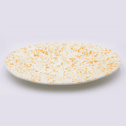 Image showing the Splatter Serving Platter, 44cm, Burnt Orange product.