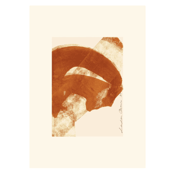Image showing the Earth 01 - LouLou Avenue Art print, H70 x D50cm, Multi product.