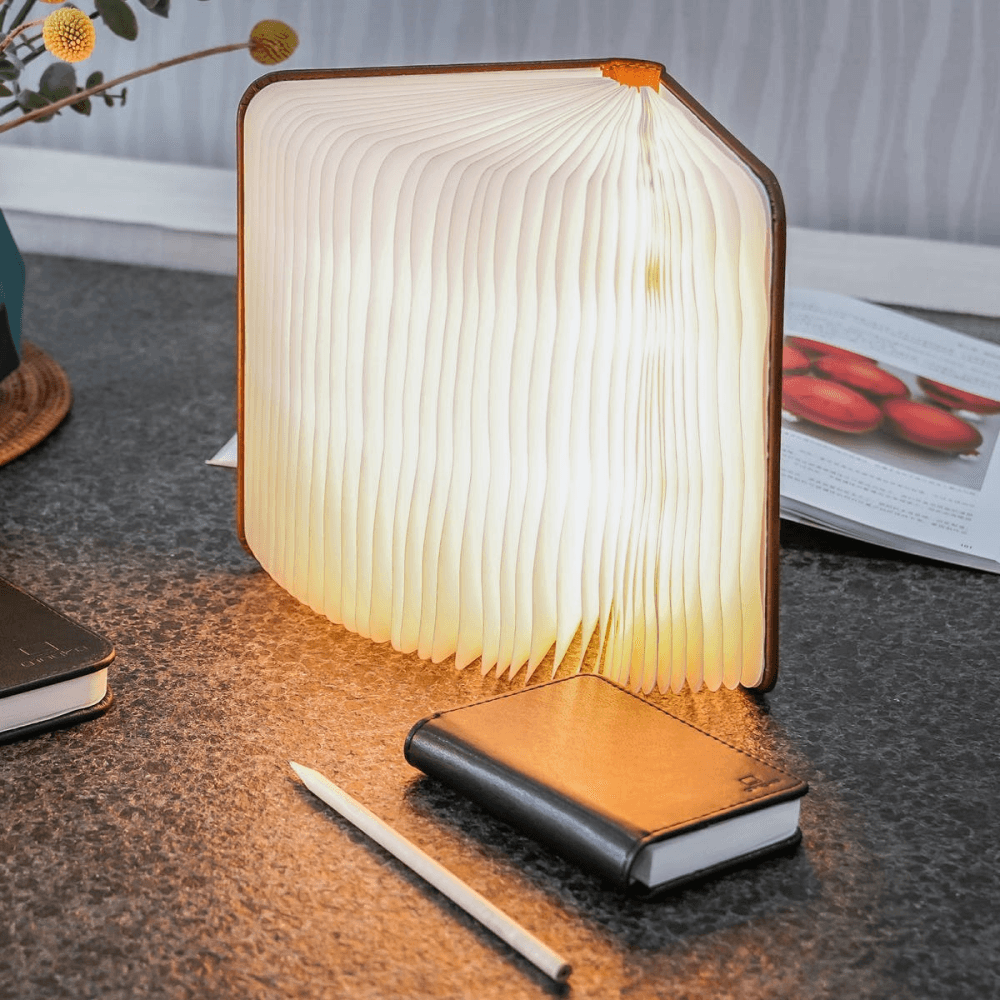 Led Smart Book Light, Standard,, Black