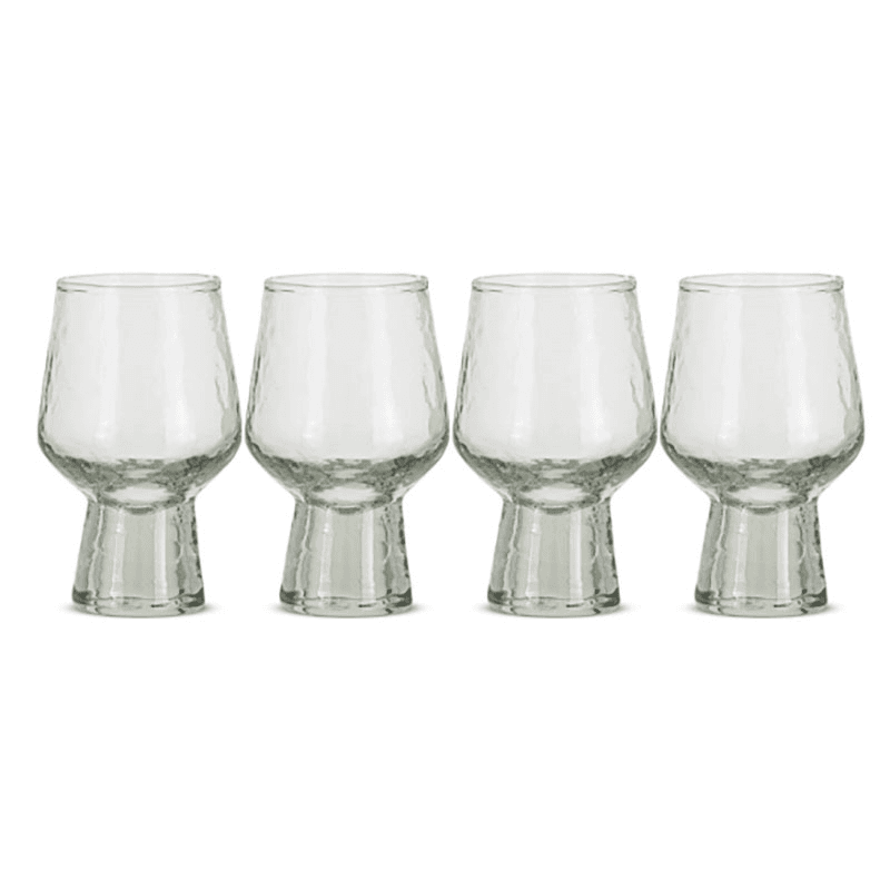 Visla Set of 4 Glasses, 300ml, Light Smoke