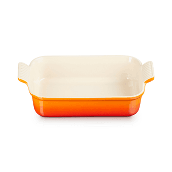 Image showing the Stoneware Rectangular dish, 26 x 19cm - 2.3 litre, Volcanic product.