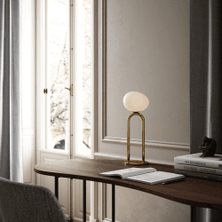 Image showing the Shapes Table Lamp, H47cm, Brass product.