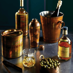 Image showing the Luxury Cocktail Shaker, 700ml, Iridescent Copper product.