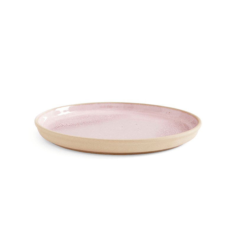 Minerals Set of 4 Side Plates, D21.5cm, Rose Quartz