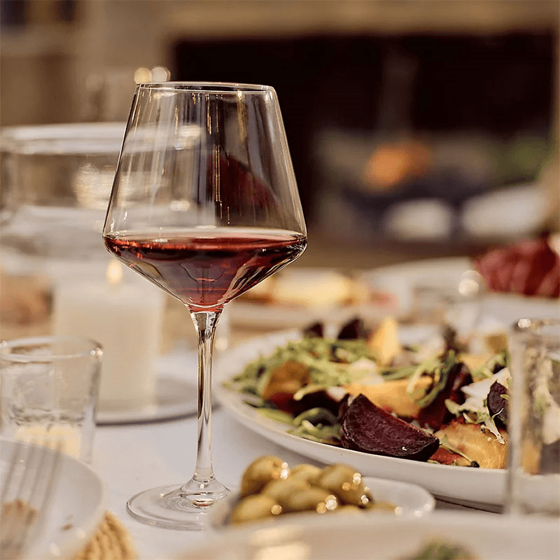 Pimlico Set of 4 Red Wine Glasses, Clear