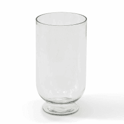 Image showing the Ashton Hurricane Vase, H33.5cm, Clear product.