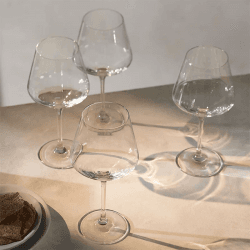 Image showing the Pimlico Set of 4 Red Wine Glasses, Clear product.