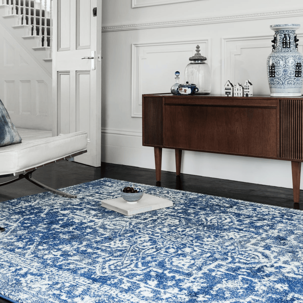 Nova Rug, 1.2 X 1.7M, L120 x W170cm, Antique Navy