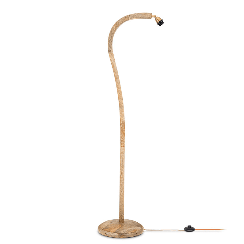 Namira Floor Lamp, H153cm, Mango Wood
