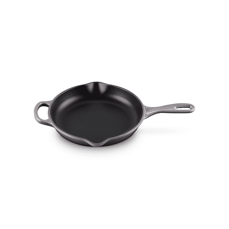 Signature Cast Iron Skillet with Metal Handle, 23cm, Flint