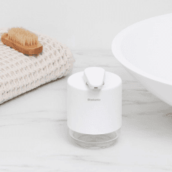 Image showing the MindSet Soap Dispenser, Mineral Fresh White product.
